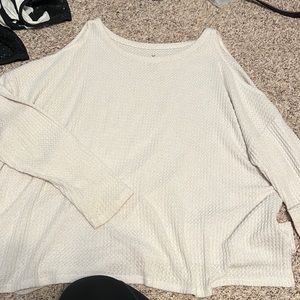 American Eagle off the shoulder sweater
